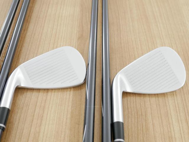 Iron set : PRGR : ชุดเหล็ก PRGR 02 Forged (ปี 2021 นุ่มมาก หายาก) มีเหล็ก 5-Pw (6 ชิ้น) ก้านกราไฟต์ Mitsubishi Diamana Flex SR