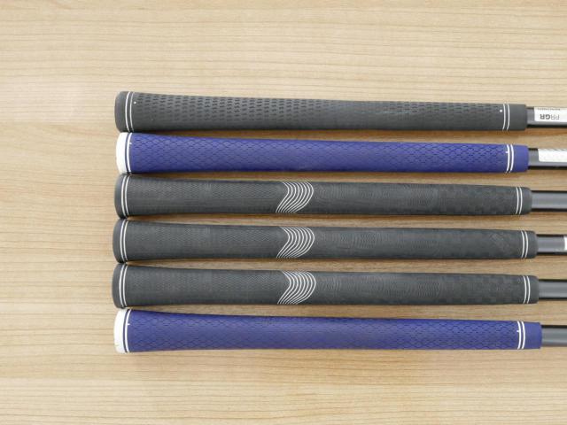 Iron set : PRGR : ชุดเหล็ก PRGR 02 Forged (ปี 2021 นุ่มมาก หายาก) มีเหล็ก 5-Pw (6 ชิ้น) ก้านกราไฟต์ Mitsubishi Diamana Flex SR