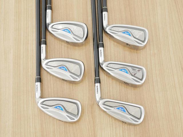 Iron set : Tsuruya : ชุดเหล็ก Tsuruya AXEL GX HM (หน้าเด้ง ตีไกลมาก) มีเหล็ก 5-Pw (6 ชิ้น) ก้านกราไฟต์ FLex R