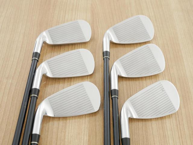 Iron set : Tsuruya : ชุดเหล็ก Tsuruya AXEL GX HM (หน้าเด้ง ตีไกลมาก) มีเหล็ก 5-Pw (6 ชิ้น) ก้านกราไฟต์ FLex R