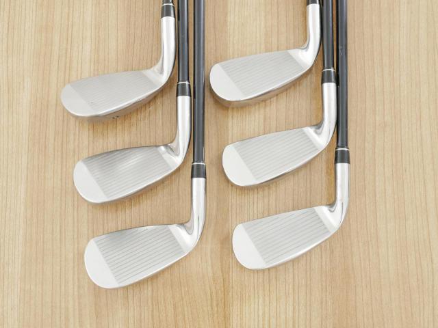 Iron set : Tsuruya : ชุดเหล็ก Tsuruya AXEL GX HM (หน้าเด้ง ตีไกลมาก) มีเหล็ก 5-Pw (6 ชิ้น) ก้านกราไฟต์ FLex R