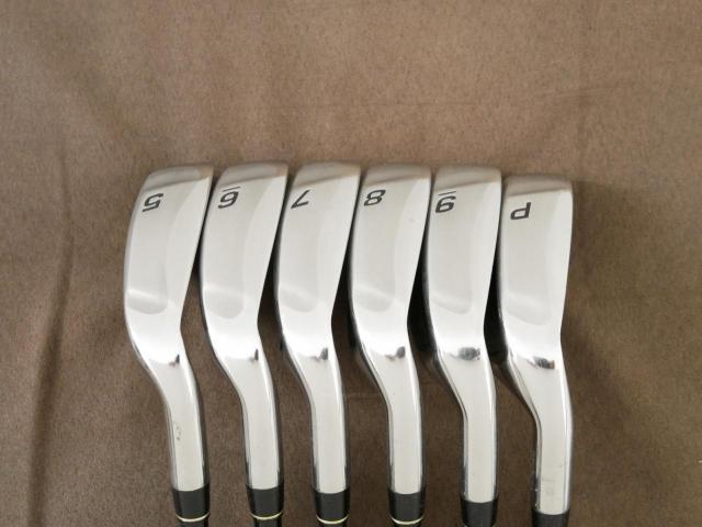 Iron set : Tsuruya : ชุดเหล็ก Tsuruya AXEL GX HM (หน้าเด้ง ตีไกลมาก) มีเหล็ก 5-Pw (6 ชิ้น) ก้านกราไฟต์ FLex R