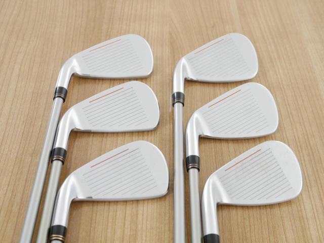 Iron set : Other Brand : ชุดเหล็ก Cobra AMP (ใบใหญ่ ตีง่าย) มีเหล็ก 5-Pw (6 ชิ้น) ก้านกราไฟต์ Fujikura Rombax 