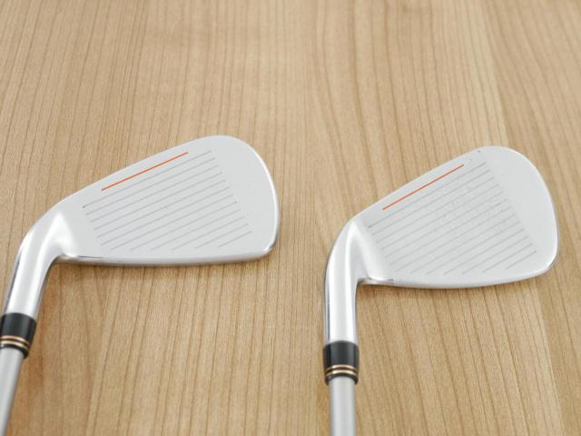 Iron set : Other Brand : ชุดเหล็ก Cobra AMP (ใบใหญ่ ตีง่าย) มีเหล็ก 5-Pw (6 ชิ้น) ก้านกราไฟต์ Fujikura Rombax 