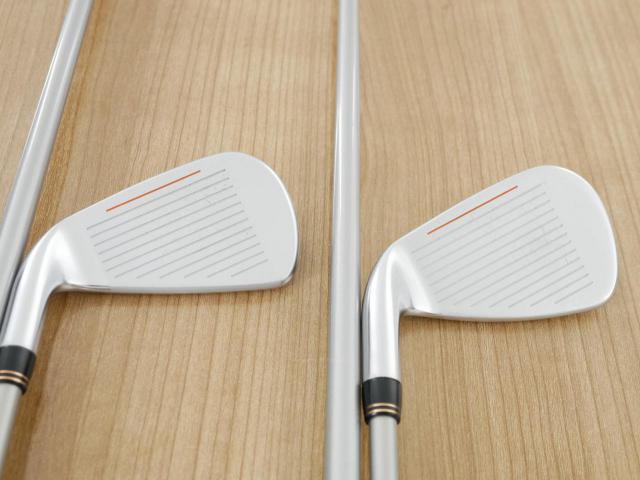 Iron set : Other Brand : ชุดเหล็ก Cobra AMP (ใบใหญ่ ตีง่าย) มีเหล็ก 5-Pw (6 ชิ้น) ก้านกราไฟต์ Fujikura Rombax 