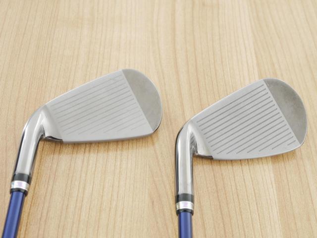 Iron set : Maruman : ชุดเหล็ก Maruman Majesty Royale (รุ่นท๊อปสุด ออกปี 2024 ของใหม่ 9 หมื่นบาท) มีเหล็ก 7-Pw,Aw (5 ชิ้น เบอร์ 7 ตีระยะเท่าเบอร์ 6 ของรุ่นอื่น) ก้านกราไฟต์ Flex R2