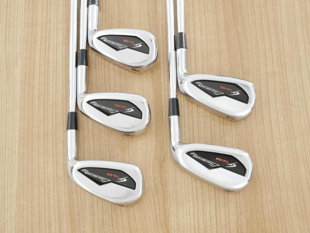 Iron set : Tsuruya : ชุดเหล็ก Tsuruya TX-02 (ตีง่าย ไกลมากๆ) มีเหล็ก 6-Pw (5 ชิ้น) ก้านเหล็ก NS Pro 950 NEO Flex S