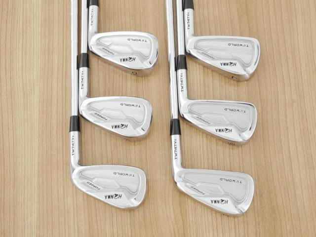 Iron set : Honma : ชุดเหล็ก Honma Tour World TW747Vx Forged (ปี 2019) มีเหล็ก 5-10 (6 ชิ้น) ก้านเหล็ก NS Pro Modus 130 Flex S