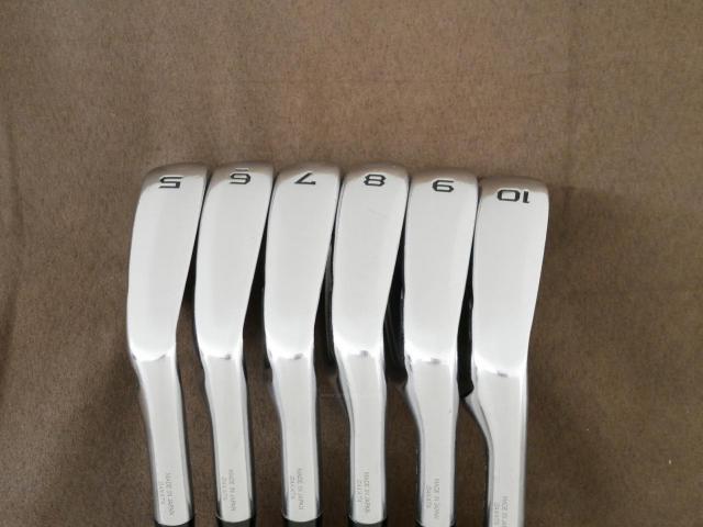Iron set : Honma : ชุดเหล็ก Honma Tour World TW747Vx Forged (ปี 2019) มีเหล็ก 5-10 (6 ชิ้น) ก้านเหล็ก NS Pro Modus 130 Flex S