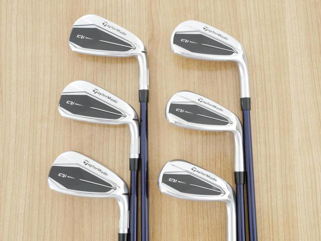 Iron set : Taylormade : ชุดเหล็ก Taylormade Qi (ออกปี 2024 Japan Spec.) มีเหล็ก 6-Pw,Aw (6 ชิ้น) ก้านกราไฟต์ Mitsubishi Diamana TM60 Flex S