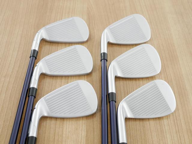 Iron set : Taylormade : ชุดเหล็ก Taylormade Qi (ออกปี 2024 Japan Spec.) มีเหล็ก 6-Pw,Aw (6 ชิ้น) ก้านกราไฟต์ Mitsubishi Diamana TM60 Flex S