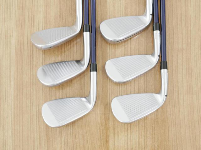 Iron set : Taylormade : ชุดเหล็ก Taylormade Qi (ออกปี 2024 Japan Spec.) มีเหล็ก 6-Pw,Aw (6 ชิ้น) ก้านกราไฟต์ Mitsubishi Diamana TM60 Flex S