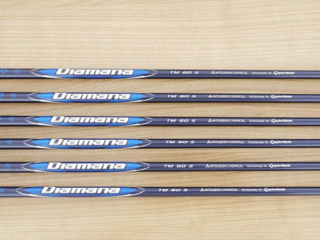 Iron set : Taylormade : ชุดเหล็ก Taylormade Qi (ออกปี 2024 Japan Spec.) มีเหล็ก 6-Pw,Aw (6 ชิ้น) ก้านกราไฟต์ Mitsubishi Diamana TM60 Flex S