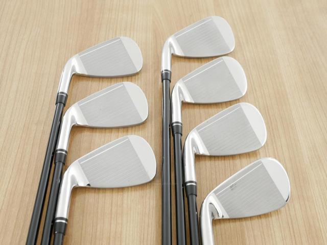 Iron set : Kasco : ชุดเหล็ก Kasco DIMPALS G7 (ใบใหญ่) มีเหล็ก 5-Pw,Sw (7 ชิ้น) ก้านกราไฟต์ Flex R