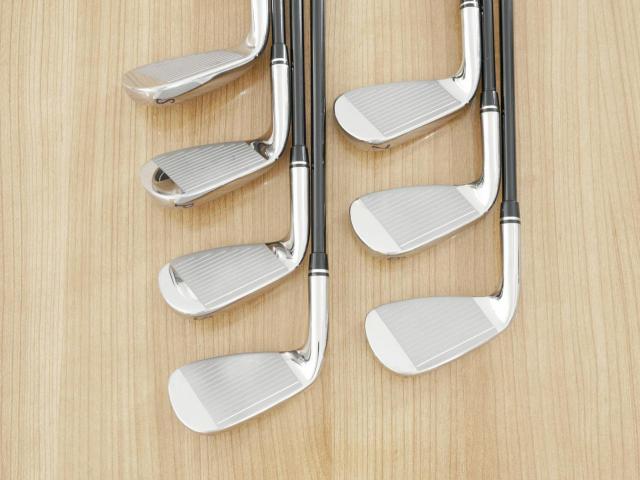 Iron set : Kasco : ชุดเหล็ก Kasco DIMPALS G7 (ใบใหญ่) มีเหล็ก 5-Pw,Sw (7 ชิ้น) ก้านกราไฟต์ Flex R