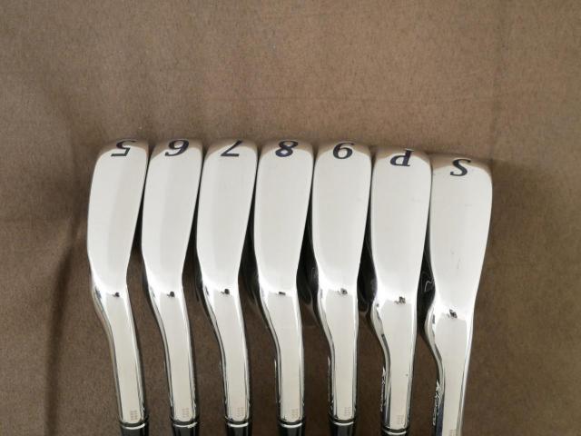 Iron set : Kasco : ชุดเหล็ก Kasco DIMPALS G7 (ใบใหญ่) มีเหล็ก 5-Pw,Sw (7 ชิ้น) ก้านกราไฟต์ Flex R
