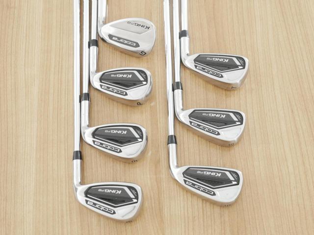 Iron set : Other Brand : ชุดเหล็ก Cobra King F8 FT (รุ่นปี 2019) มีเหล็ก 5-Pw,Aw (7 ชิ้น) ก้านเหล็ก NS Pro 950 Flex S