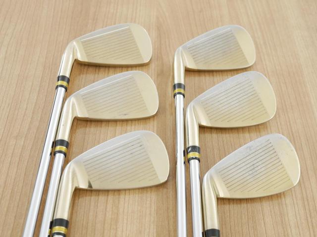 Iron set : Katana : ชุดเหล็ก Katana Sword IZU Max X มีเหล็ก 5-Pw (6 ชิ้น) ก้านเหล็ก NS Pro 950HT Flex R