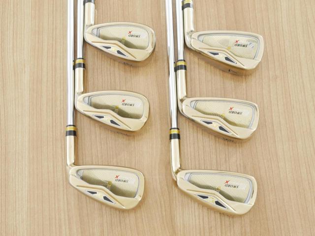 Iron set : Katana : ชุดเหล็ก Katana Sword IZU Max X มีเหล็ก 5-Pw (6 ชิ้น) ก้านเหล็ก NS Pro 950HT Flex R