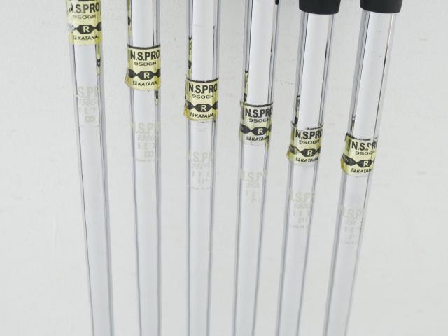 Iron set : Katana : ชุดเหล็ก Katana Sword IZU Max X มีเหล็ก 5-Pw (6 ชิ้น) ก้านเหล็ก NS Pro 950HT Flex R