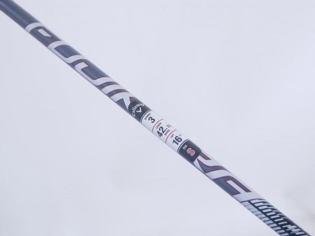 Fairway Wood : callaway : หัวไม้ 3 Callaway Big Bertha (ออกปี 2023 Japan Spec.) Loft 16 ก้าน Fujikura Speeder NX Flex S