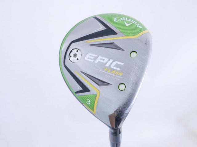 Fairway Wood : callaway : หัวไม้ 3 Callaway Epic Flash Star (รุ่นปี 2019) Loft 15 ก้าน Mitsubishi Diamana 40 Flex S
