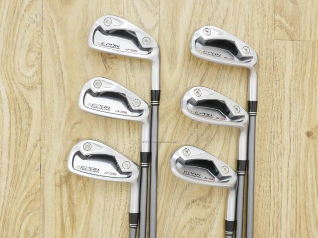 Iron set : Epon : ชุดเหล็ก EPON AF-506 Forged (รุ่นใหม่ล่าสุด ออกปี 2021) มีเหล็ก 6-Pw,Aw (6 ชิ้น) ก้านกราไฟต์ Fujikura MCI Black 80 Flex R