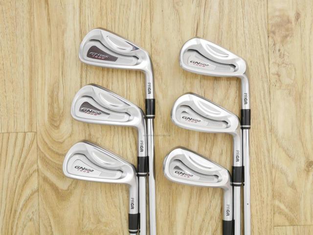 Iron set : PRGR : ชุดเหล็ก PRGR GN502 Tour (Forged) มีเหล็ก 5-Pw (6 ชิ้น) ก้านเหล็ก 95 Flex SR