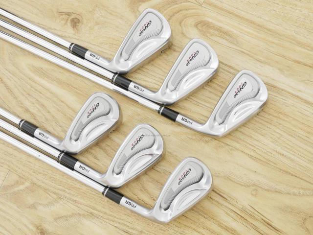 Iron set : PRGR : ชุดเหล็ก PRGR GN502 Tour (Forged) มีเหล็ก 5-Pw (6 ชิ้น) ก้านเหล็ก 95 Flex SR