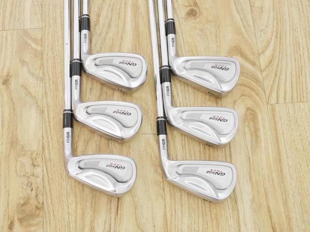 Iron set : PRGR : ชุดเหล็ก PRGR GN502 Tour (Forged) มีเหล็ก 5-Pw (6 ชิ้น) ก้านเหล็ก 95 Flex SR