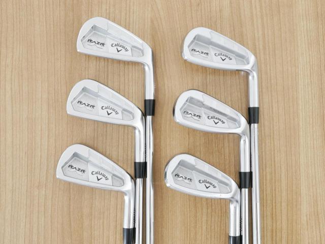 Iron set : Callaway : ชุดเหล็ก Callaway RAZR X Forged มีเหล็ก 5-Pw (6 ชิ้น) ก้านเหล็ก Flex S