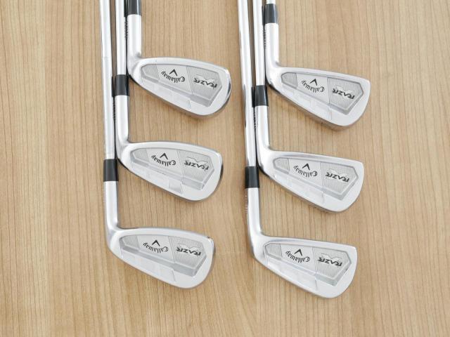 Iron set : Callaway : ชุดเหล็ก Callaway RAZR X Forged มีเหล็ก 5-Pw (6 ชิ้น) ก้านเหล็ก Flex S