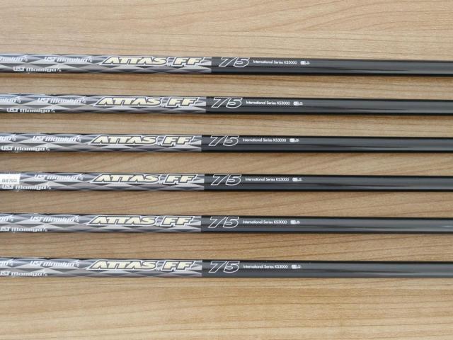 Iron set : Other Brand : ชุดเหล็ก Ryoma DSI (ตีง่ายมาก ไกลมากๆ หายากสุดๆ) มีเหล็ก 5-Pw (6 ชิ้น) ก้านกราไฟต์ UST Mamiya ATTAS FF 75 Flex SR