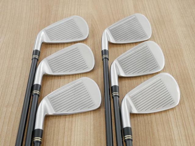 Iron set : Other Brand : ชุดเหล็ก Ryoma DSI (ตีง่ายมาก ไกลมากๆ หายากสุดๆ) มีเหล็ก 5-Pw (6 ชิ้น) ก้านกราไฟต์ UST Mamiya ATTAS FF 75 Flex SR