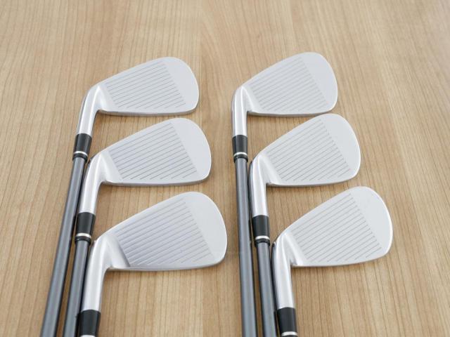 Iron set : Taylormade : ชุดเหล็ก Taylormade Gloire F2 Forged (รุ่นท๊อปสุด Japan Spec. ออกปี 2017) มีเหล็ก 5-Pw (6 ชิ้น) ก้านกราไฟต์ Flex S
