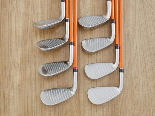 Iron set : Maruman : ชุดเหล็ก Maruman Red-V II (ใบใหญ่ ตีง่าย ไกล) มีเหล็ก 5-Pw,Aw,Sw (8 ชิ้น) ก้านกราไฟต์ Flex S
