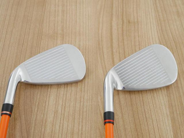 Iron set : Maruman : ชุดเหล็ก Maruman Red-V II (ใบใหญ่ ตีง่าย ไกล) มีเหล็ก 5-Pw,Aw,Sw (8 ชิ้น) ก้านกราไฟต์ Flex S
