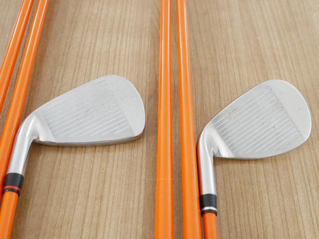 Iron set : Maruman : ชุดเหล็ก Maruman Red-V II (ใบใหญ่ ตีง่าย ไกล) มีเหล็ก 5-Pw,Aw,Sw (8 ชิ้น) ก้านกราไฟต์ Flex S