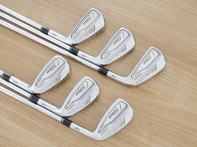 Iron set : Titleist : ชุดเหล็ก Titleist AP2 718 Forged (ออกปี 2018) มีเหล็ก 5-Pw (6 ชิ้น) ก้านเหล็ก NS Pro 850 Flex S