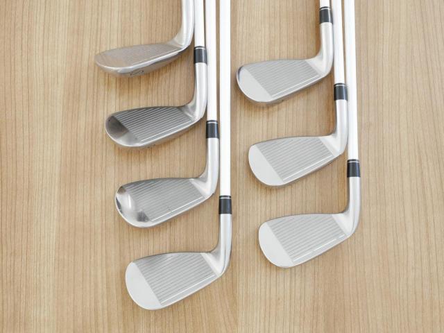 Iron set : Yonex : ชุดเหล็ก Yonex i E-Zone (หน้าเด้ง ตีไกล) มีเหล็ก 5-Pw,Sw (7 ชิ้น) ก้านกราไฟต์ Flex SR