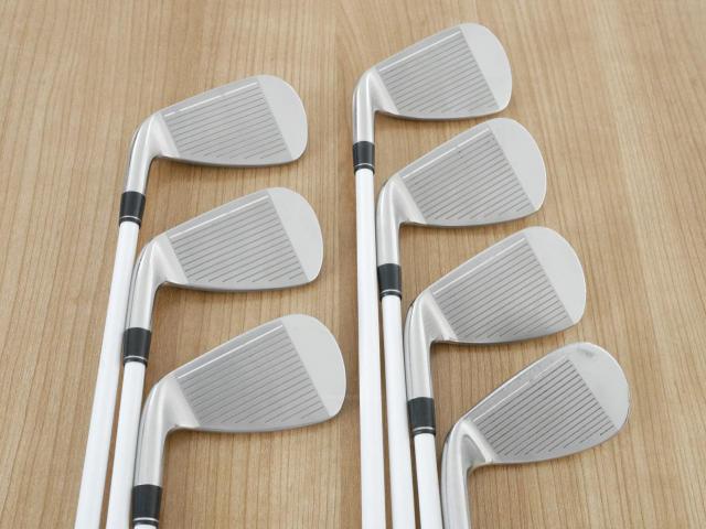 Iron set : Yonex : ชุดเหล็ก Yonex i E-Zone (หน้าเด้ง ตีไกล) มีเหล็ก 5-Pw,Sw (7 ชิ้น) ก้านกราไฟต์ Flex SR