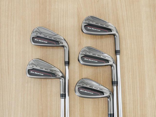 Iron set : Callaway : ชุดเหล็ก Callaway Big Bertha (รุ่นล่าสุด ปี 2023 ตีง่ายที่สุดของ Callaway) มีเหล็ก 6-Pw (5 ชิ้น) ก้านเหล็ก NS Pro 950 Neo Flex S