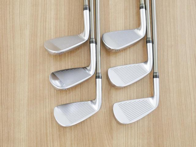 Iron set : Fourteen : ชุดเหล็ก Fourteen PC-66x (ตีง่าย หน้าเด้ง) มีเหล็ก 6-Pw,Aw (6 ชิ้น) ก้านกราไฟต์ Flex R