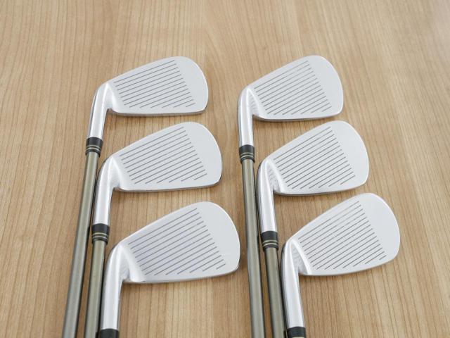 Iron set : Fourteen : ชุดเหล็ก Fourteen PC-66x (ตีง่าย หน้าเด้ง) มีเหล็ก 6-Pw,Aw (6 ชิ้น) ก้านกราไฟต์ Flex R