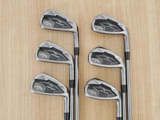 Iron set : Callaway : ชุดเหล็ก Callaway APEX Black Forged (ปี 2020 หายาก) มีเหล็ก 5-Pw (6 ชิ้น) ก้านเหล็ก NS Pro Modus 105 Flex S