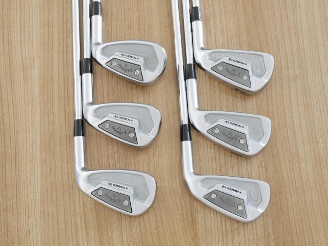 Iron set : Callaway : ชุดเหล็ก Callaway X Forged CB (รุ่นปี 2022) มีเหล็ก 5-Pw (6 ชิ้น) ก้านเหล็ก NS Pro 850 NEO Flex S