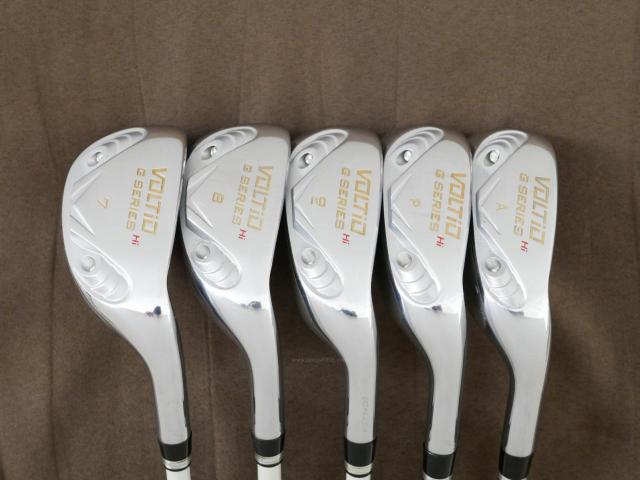Iron set : Katana : ชุดเหล็กกระเทย Katana Voltio II G Series Hi (ตีง่ายมากๆ ไกลมาก) มีเหล็ก 7-Pw,Aw (5 ชิ้น) ก้าน Tour AD KT-5 