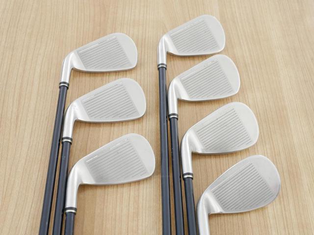 Iron set : XXIO : ชุดเหล็ก XXIO Impact Power Matching 5 มีเหล็ก 5-Pw,Sw (7 ชิ้น) ก้านกราไฟต์ MP-500 Flex S