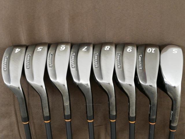 Iron set : Maruman : ชุดเหล็กกระเทย Maruman Shuttle i3000x (ตีง่ายสุดๆ) มีเหล็ก 4-10,Sw (8 ชิ้น) ก้านกราไฟต์ Flex R