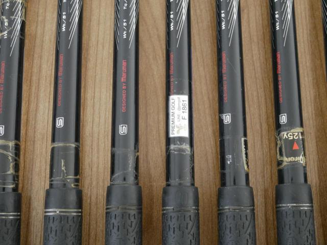 Iron set : Maruman : ชุดเหล็กกระเทย Maruman Shuttle i3000x (ตีง่ายสุดๆ) มีเหล็ก 4-10,Sw (8 ชิ้น) ก้านกราไฟต์ Flex R